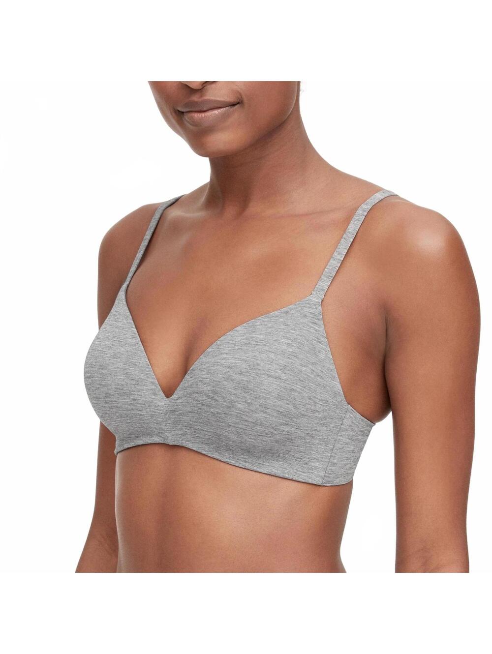 Gap Breathe Wireless Bra NWT Light Heather Gray Size 30C